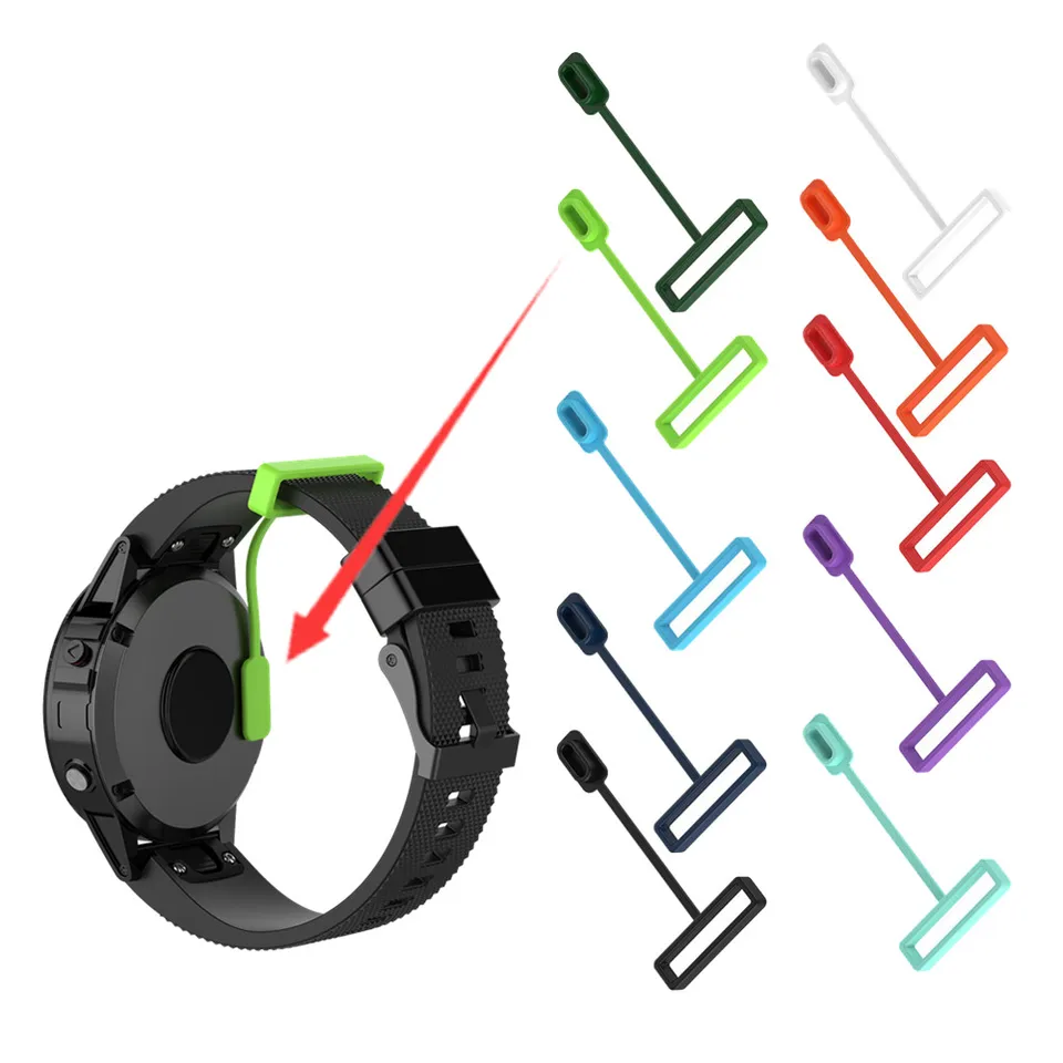 Nabíjací port prachový zástrčka pre Garmin Fenix5 5s 5x 6 6S 6x Smart Watch for VivoActive4 4S 3 Venu Charger Port Cover Cover Cover Case