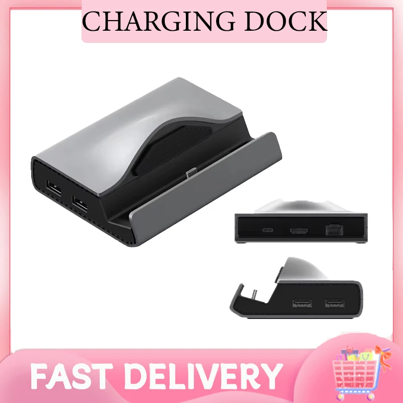 Nabíjanie Dock Support 4K Transmission 60 Výstup Frame 27W Miera nabíjania pre Game Console Game Accessory ODIN 2