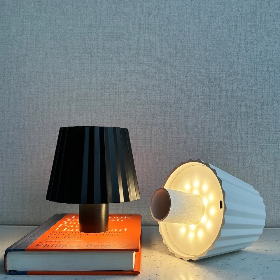 Nabíjateľná LED nočná stolová lampa dotyk prepínač prenosné nočné ľahké svetlo fľaša na fľašu Lampla Hlavný bar reštaurácia Ambiant dekor
