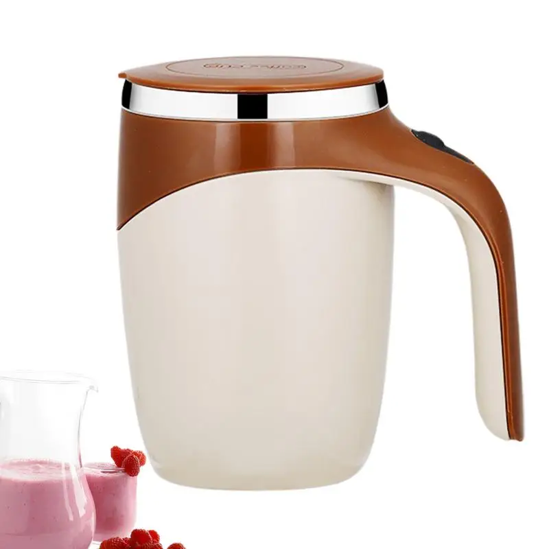 Nabíjateľný automatický magnetický hrnček na kávu 380 ml kávového miešania hrnčeka MUG MUG MUG MUG MUSS CUSE Prenosná kávová šálka Zmiešanie z nehrdzavejúcej ocele