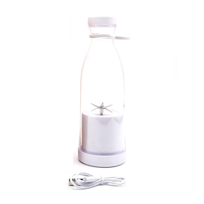 Nabíjateľný prenosný mixér Elektrický odšťavovač ovocných mixérov USB Smoothie Mini Blender Osobný odšťavovač