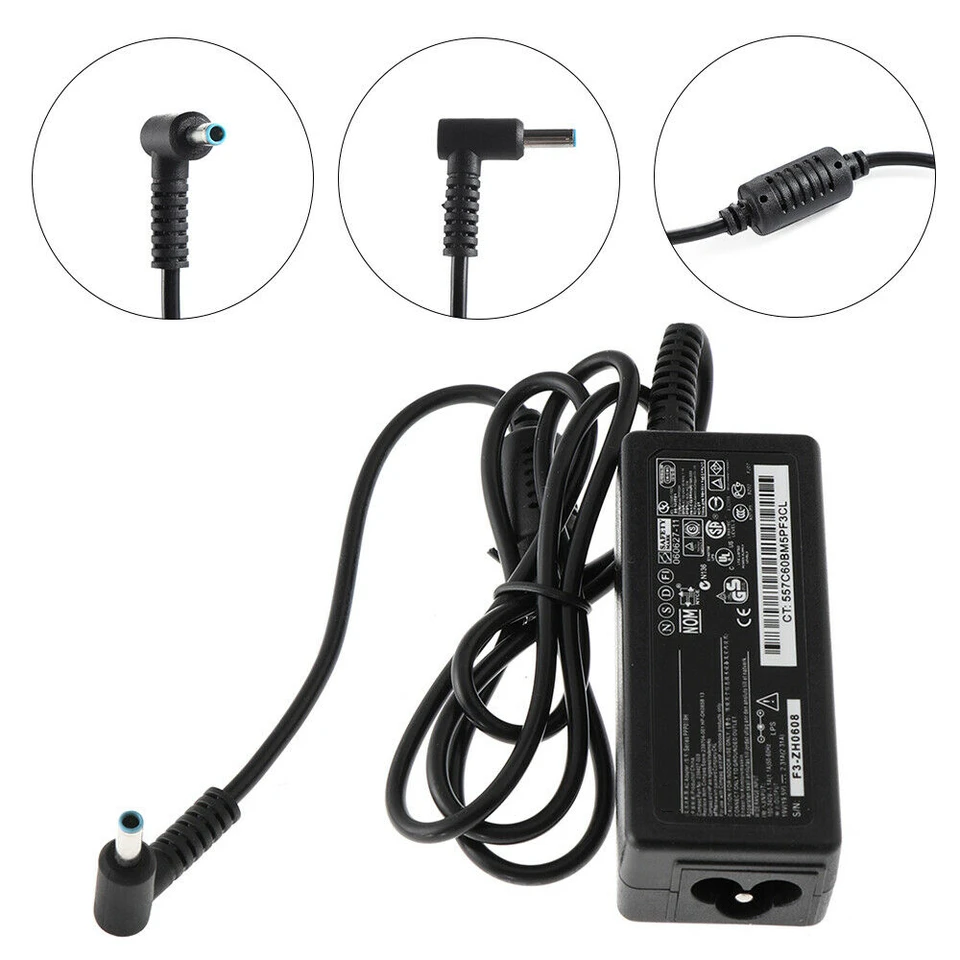 Nabíjač nabíjačky na nabíjačku modrý tip pre notebook pre HP 740015-002 19,5V 2.31A Professional