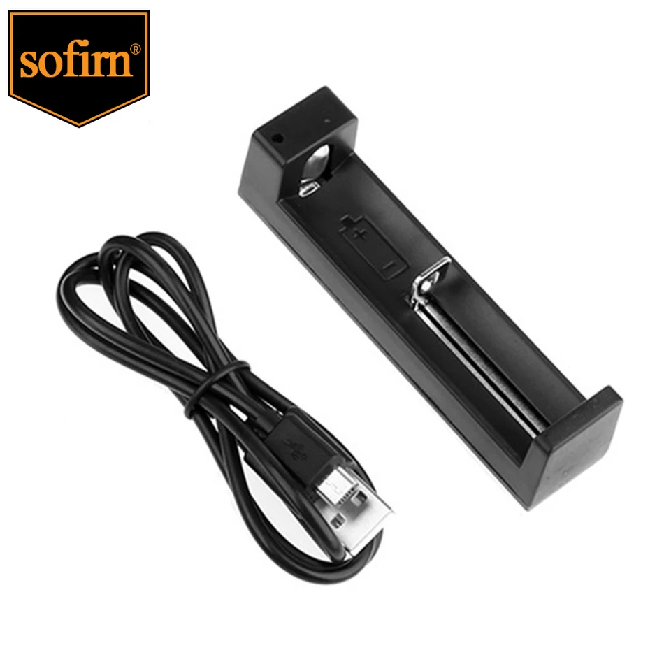 Nabíjačka batérií SoFirn pre 26650 18650 16340 14500 Nabíjačka USB nabíjačku USB nabíjačku pre batériu