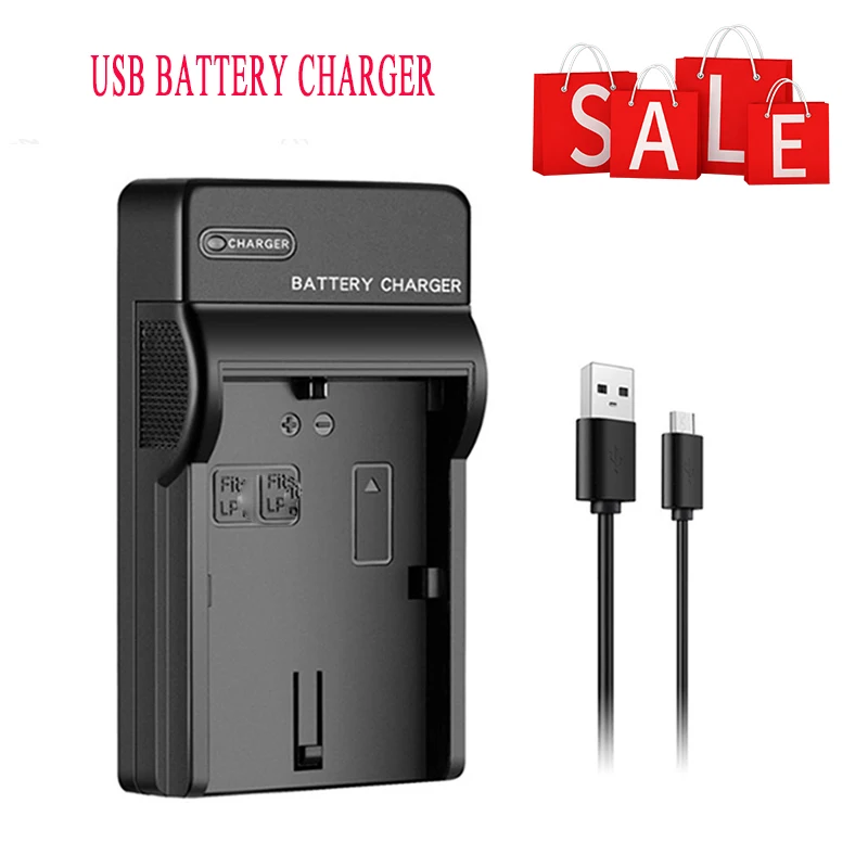 Nabíjačka batérií USB pre Canon LP-E8 LPE8 EOS 550D 600D 650D 700D Rebel T2I T3i T4i T5I KISS X4 X5 X6 DSLR DSLR Príslušenstvo