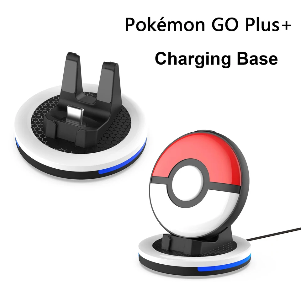 Nabíjačka typu C pre poke mon go plus + nabíjacie nabíjacie nabíjacie nabíjacie nabíjacie základňa s nabíjacím káblom pre Pokemon Go
