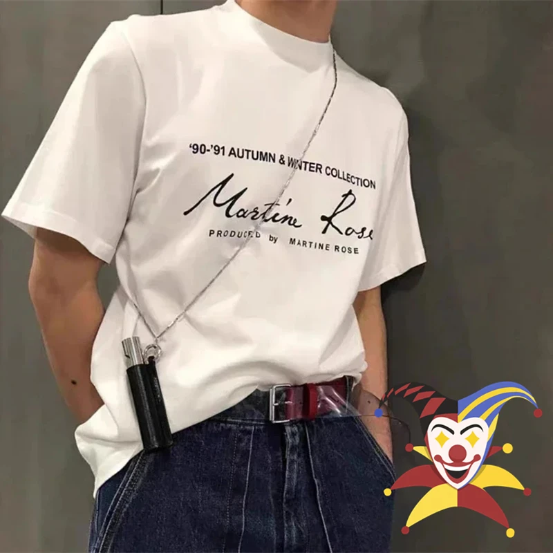 Nadmerná výška martine ruže tričká Men ženy vysoko kvalitné tričká Tops Tops Tee