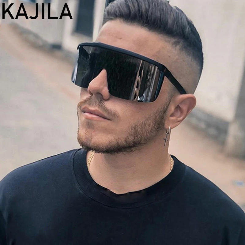 Nadmerné štvorcové športové slnečné okuliare Men Veľký rámec 2025 módna značka dizajnér Vintage obdĺžnik Sun Gula pre mužské odtiene Oculos