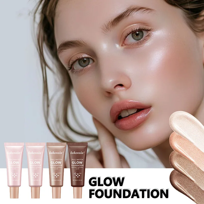 Nadácia lesku tekutinu trváca korektor plné pokrytie bb krémová tvár zvýrazňovacia korektor vysoký pokrytie základne make -up kozmetika