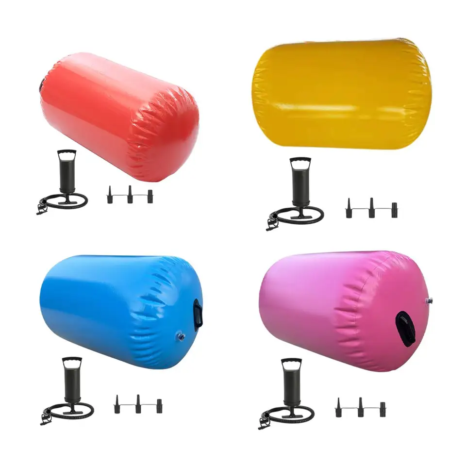 Nafukovacia gymnastika Mat Gymnastics Air Barrel pre roztlieskava