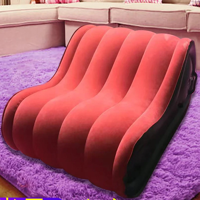 Nafukovací dospelí Sex Sofa Lounge pre pár stoličiek Diskrétny BDSM Bondage Nábytok Sexuálna poloha Plná láska sedadla Gauč Cushions