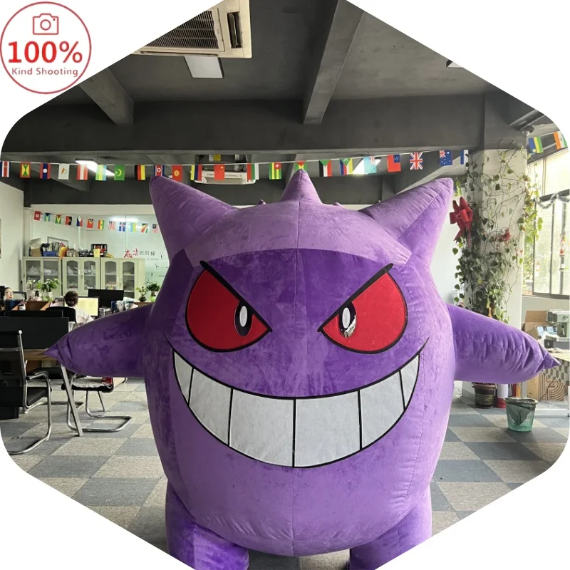 Nafukovací karikatúra maskot kostým cosplay gigant set strany Plush Set Halloween Street Funny Cartoon Giant nafukovací kostým