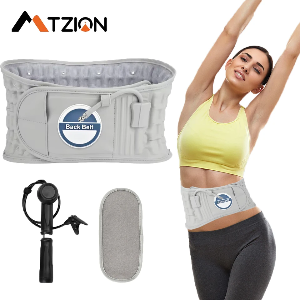 Nafukovací pás Massager Pneumatický bedrový trakčný disk Hernia Dekompresia Dekompresia Vibrátor Vibrátor pre chrbtice Massages