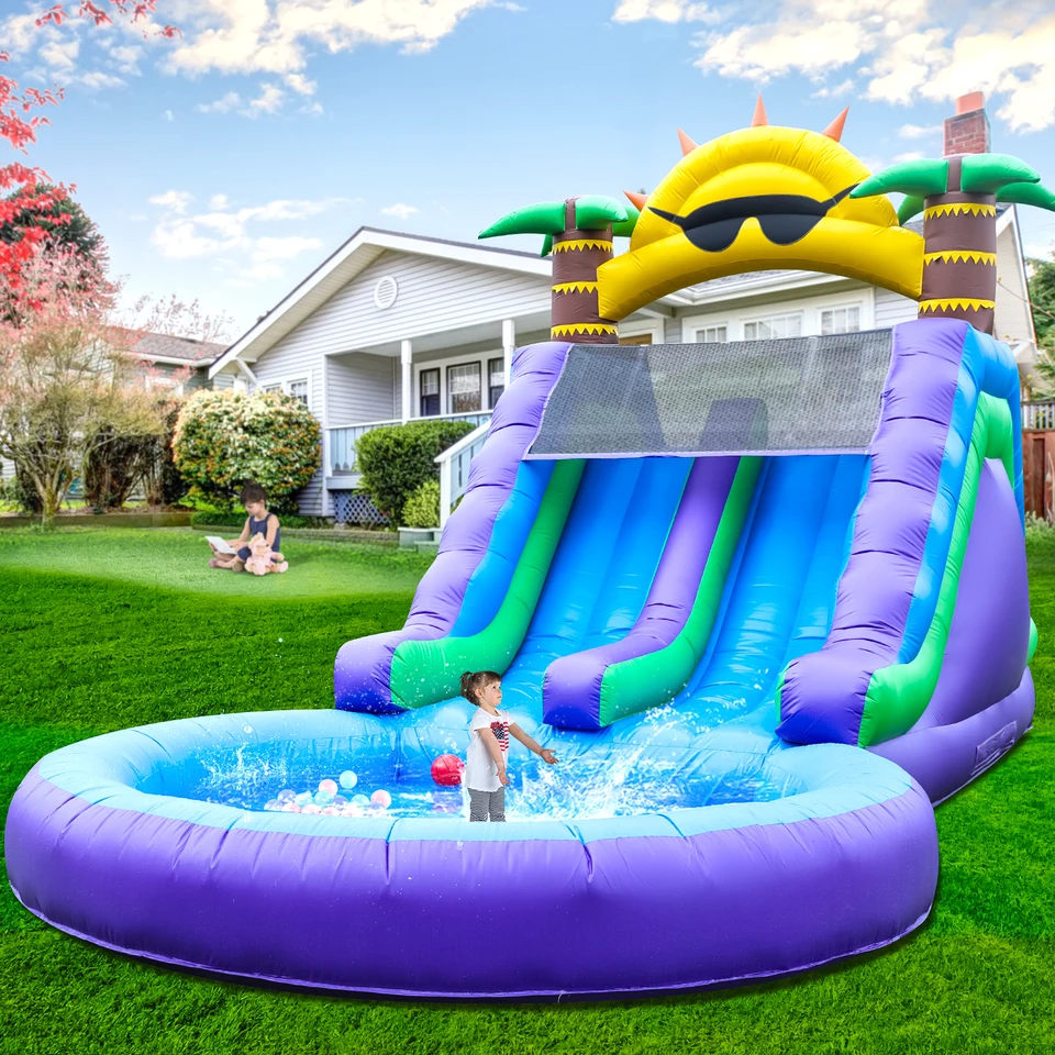 Nafukovací vodný park pre deti a dospelý