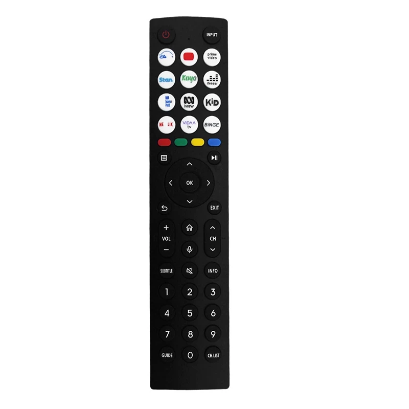 Nahraďte diaľkové ovládanie ERF2R36H pre diaľkové ovládanie Hisense TV Smart Android LED ľahká inštalácia