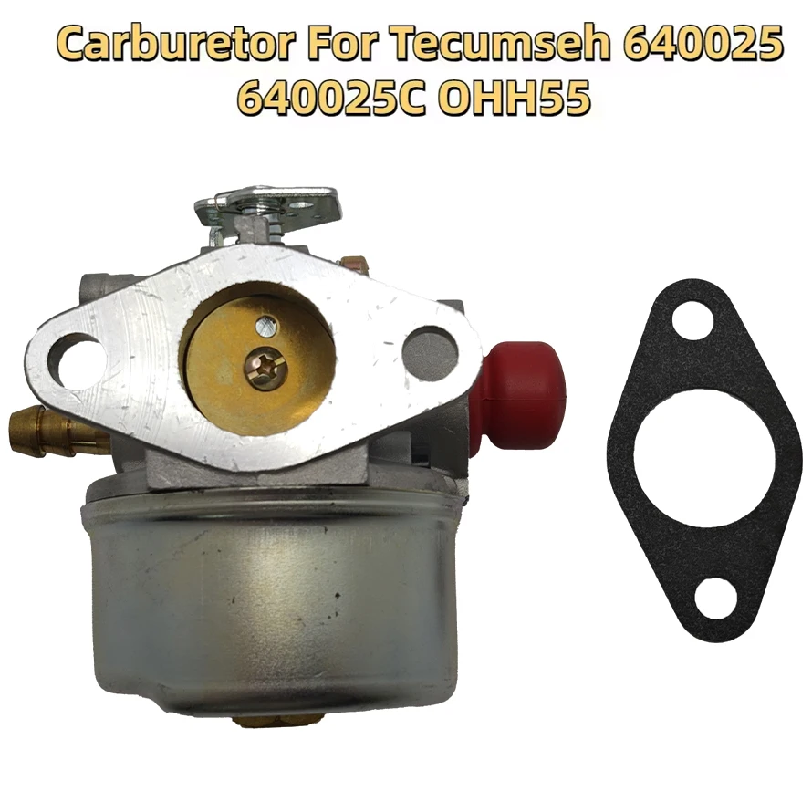 Nahraďte karburátor pre Tecumseh 640025 640025C OHH55 OHH60 OHH65 Carb s trávnikom s trávnikom bezplatného motora trávniku Go Kart Motor
