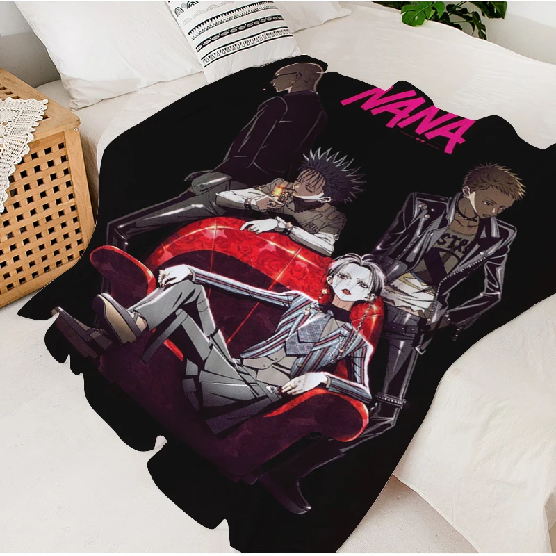 Nahrýchané mäkké prikrývky pre zimnú nanovú mikrovlákňovú obliečku Teplá posteľ fleece kemping hodí vlastnú zdriemnutú anime dekoratívnu pohovku prikrývku
