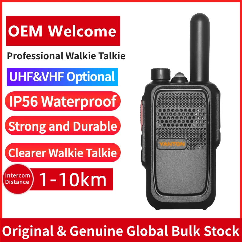 Najlacnejšie Yanton S8 Mini Runheld UHF Radio 3W Kvalita s nízkou cenou Walkie Talkie