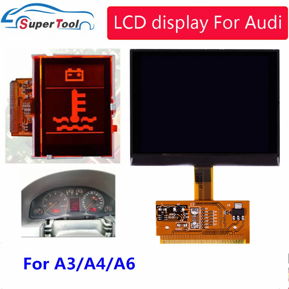 Najlepšia obrazovka TT LCD displeja pre Audi A3 A4 A6 OBD2 Diagnostický nástroj pre VW VW VDO LCD Cluster Digital Dashboard Pixel Oprava pixelov