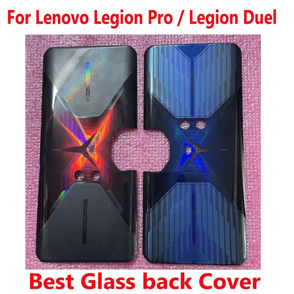 Najlepšie AAA+ sklenené veko pre Lenovo Legion Duel / Legion Pro L79031 Zadný kryt zadného krytu batérie zadné puzdro s lepiacou škrupinou