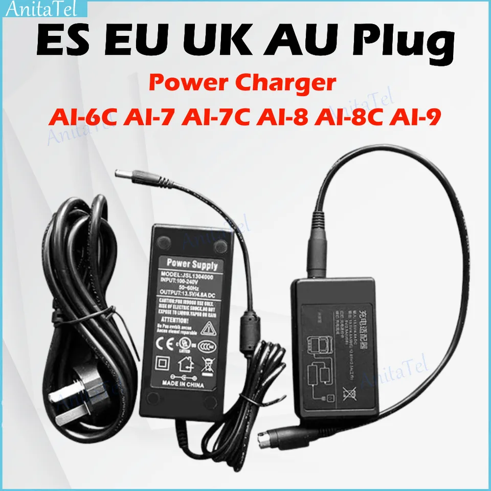 Najlepšie AI-6C AI-7 AI-7C AI-8 AI-8C AI-9 Power Charger UNTUK Sinyal Optické optické vlákno Fusion Splicer Power Adapter Kabel Power Supply