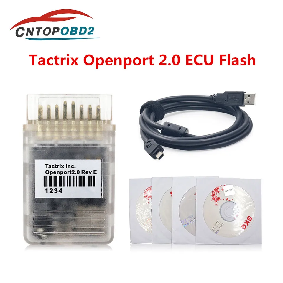 Najlepšie TACTRIX Openport 2.0 ECUFLASH Automatické ladenie ECU Tuning Tool Open Port 2 0 J2534 CELNÝ Chip Forbenz OBD2 Connector