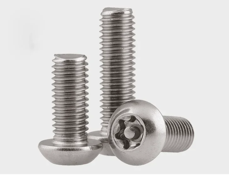 Najlepšie1 9ks m8 torx bezpečné skrutky okrúhle hlava Bezpečnosť mužského skrutky plné závity slipový hnací stroj Priečovka Sus304 12 mm-40 mm lon