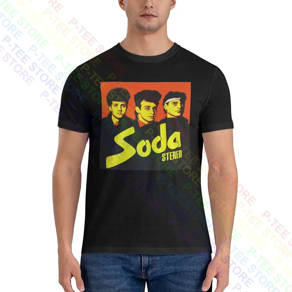 Najlepší dizajn 2021 Argentínska rocková skupina Soda Stereo košeľa Tričko Top trend Natural Hot Deals Tee