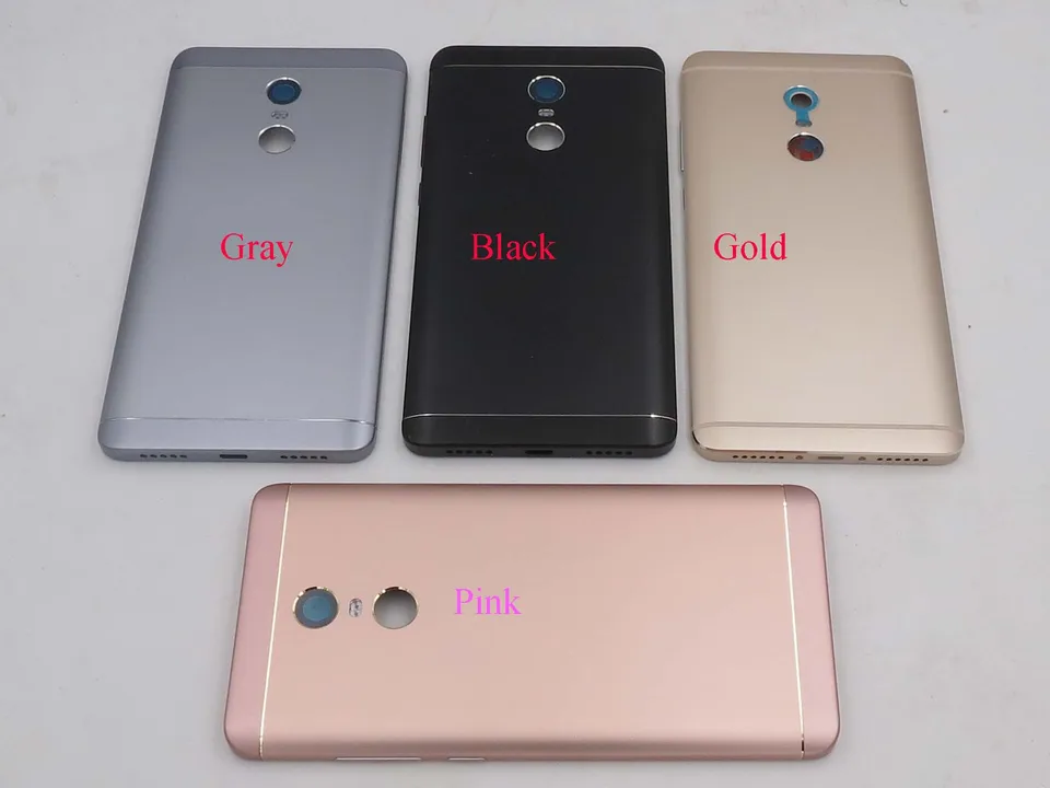 Najlepší kryt zadného krytu, Snapdragon 625/635, redmi note 4x-čierna, šedá, zlatá, ružová