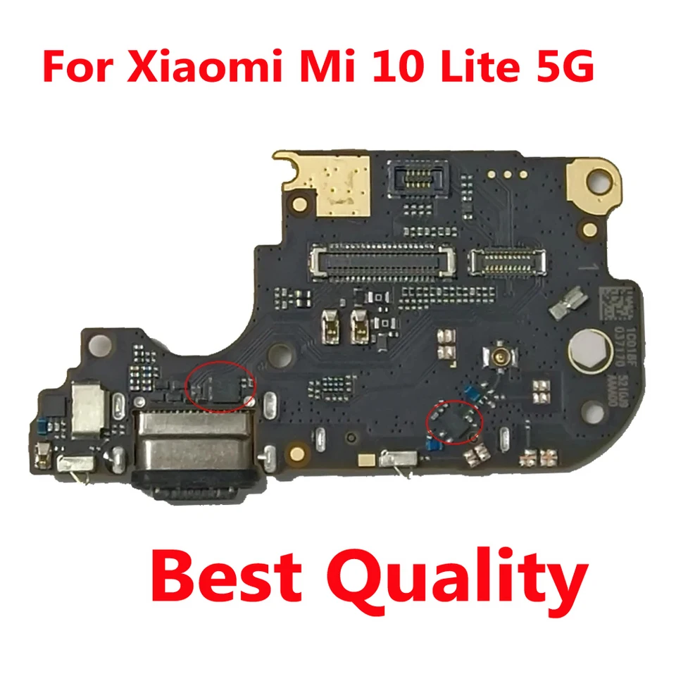 Najlepší originál pre Xiaomi Mi 10 Lite 5G Full IC USB nabíjacia doska