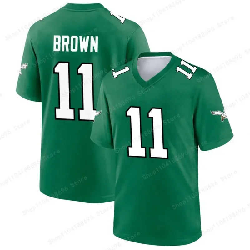 Najnovšia populárna futbalová séria NFL Philadelphia Eagles Futbalové tričko č. 62