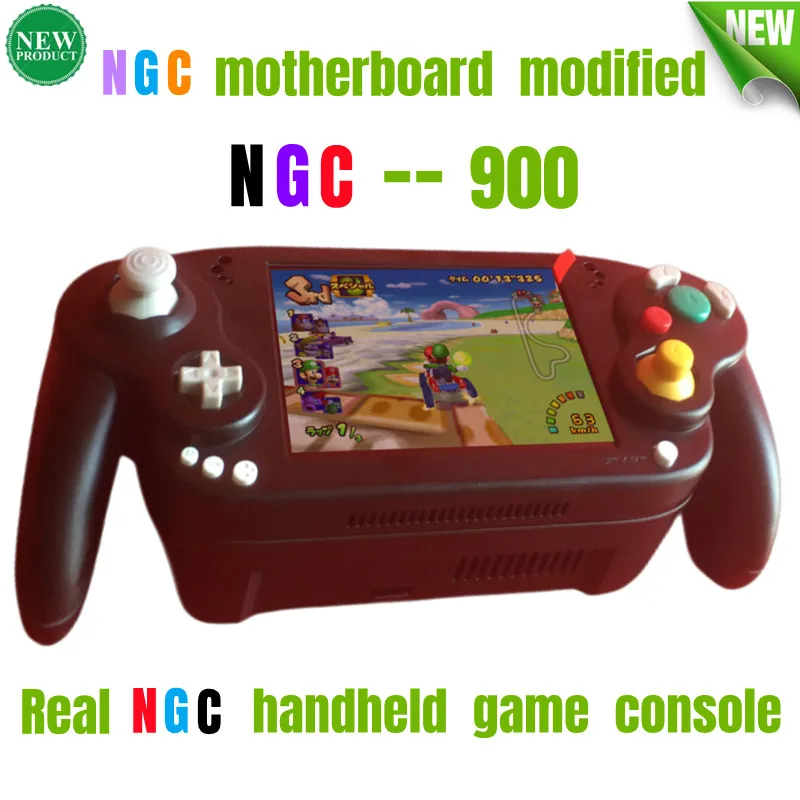 Najnovšia verzia 5 '' IPS LCD Arcade Game Console upravená pomocou základnej dosky Wii NGC Gameboy s dvojitým joystickom