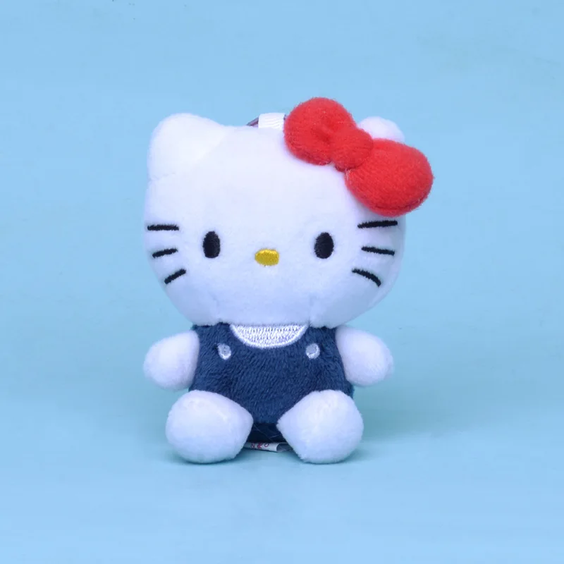 Najnovšie japonské ahoj mačiatko roztomilé plyšové hračky Kawaii Keychain Backpack prívesok Girl Girl Heart Darček