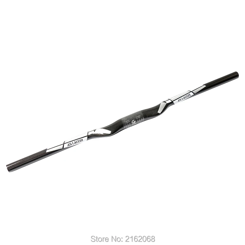 Najnovšie najľahšie ASIACOM Mountain Bicycle Racing Aero Full Carbon Fiber Bike Runcher Runchar MTB 31.8*600-720 mm