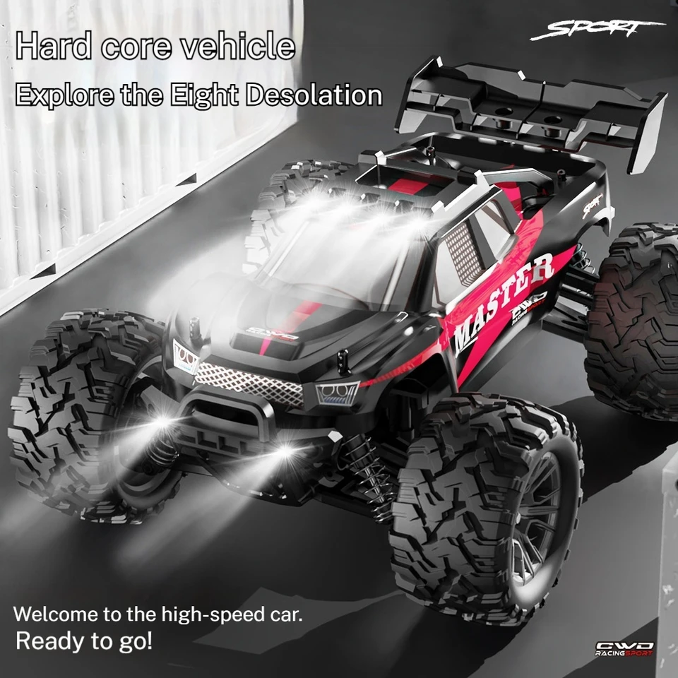 Najnovší KF15 1:16 RC CAR 2.4G DISTÁRNÉ OVLÁDANIE DEERT TRAP 4WD ELEKTRICKÉ OFFORNÉ TRAVY