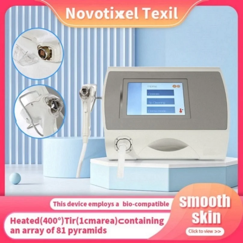 Najnovší novoxel tixel tepelný frakčný tixel frakcionálny pigment jazva a vrásky úsek remover salón domáci kozmetický stroj