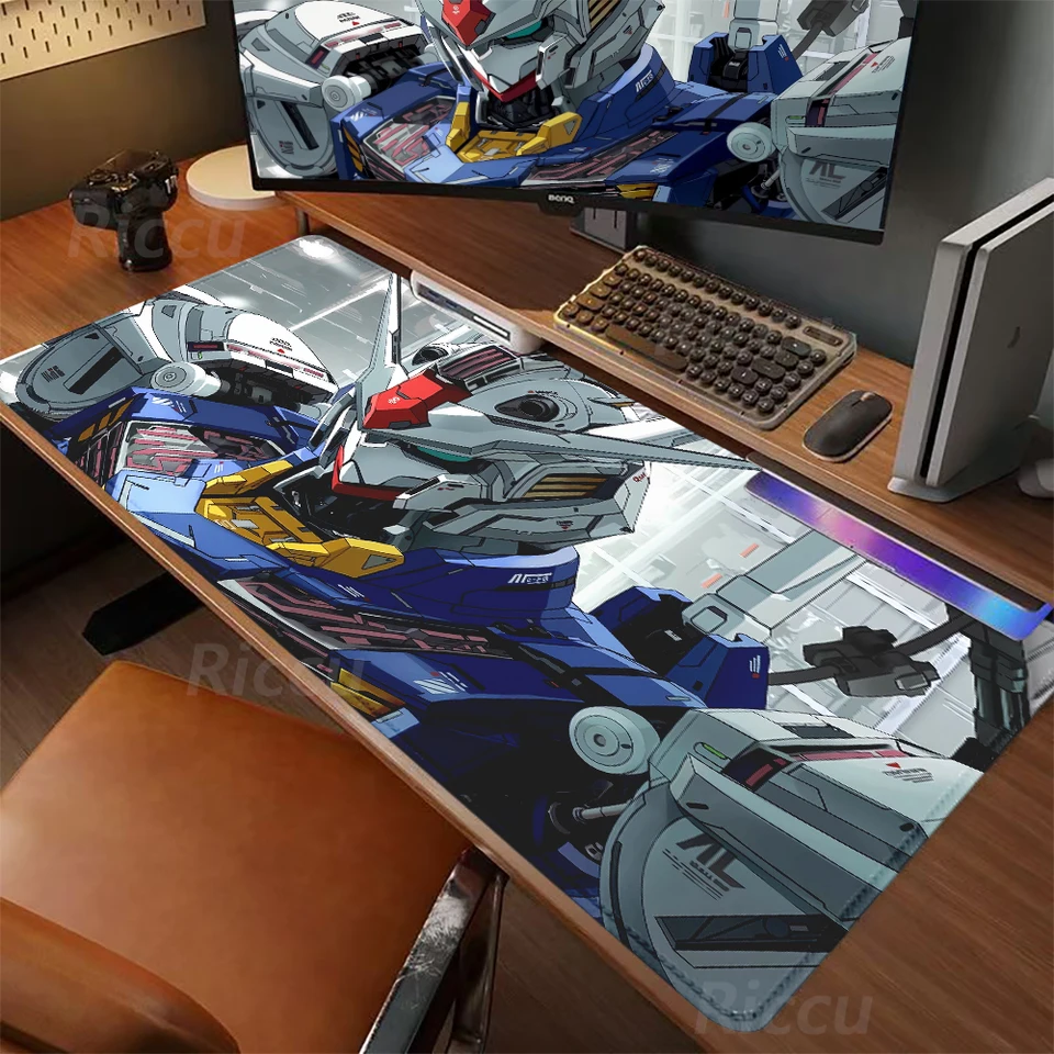 Najpredávanejší G-Gundam Mouse Pad Gamer Skinet Desk Desk Mat Lock Edge Keyboard Koberec počítačové hry Herné príslušenstvo Antislip Mouse Pad