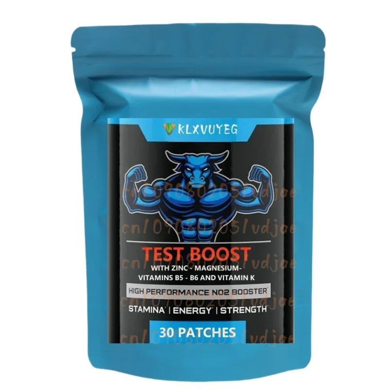 Najsilnejší posilňovač testosterónu - zvýšenie pevnosti, výdrž, Energy - Energy Test Booster, Rast svalov, W/maca, ženšen