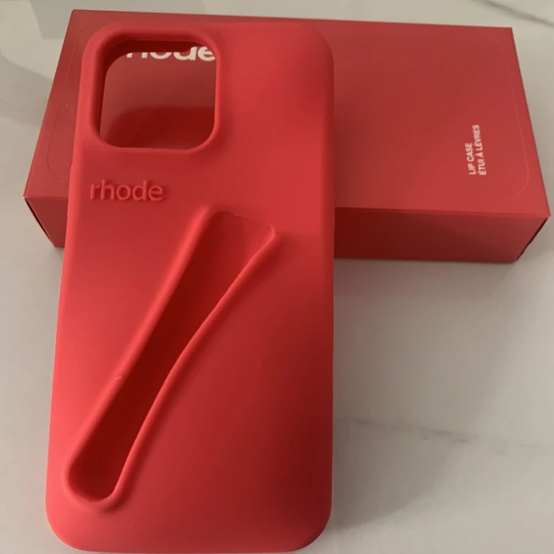 Najvyššia kvalita módnej rúžu puzdro Rhode Phone pre dievča pre iPhone 12 11 13 14 15 Pro Max bez krabice
