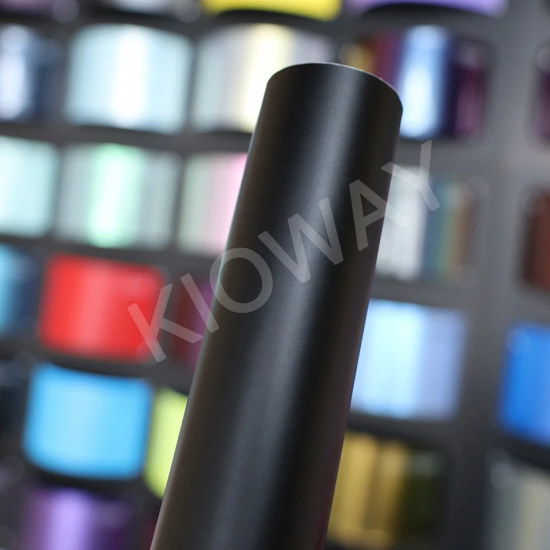 Najvyššia kvalita super matná čierna vinylová obal matná čierna obalovacia fólia MATTE Vinyl Black Kvalita záruka 5m/10m/18m nový produkt