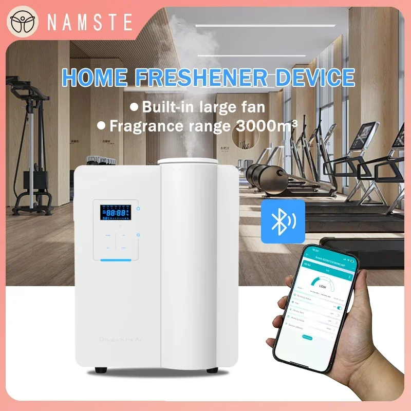 NAMSTE 3000M³ HVAC Domáca vôňa Difúzor Hotel Estercce Oils vzduchový čistič telocvičňa Parfum Difuzér aróma difúzora vzduchu