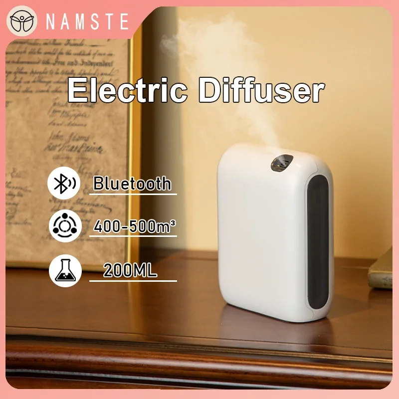 NAMSTE 500 m³ Bluetooth éterické oleje Difúzor Distribútor vône vôňa Vôňa Vôňa Aromatická oáza Oáza vzduchu domov
