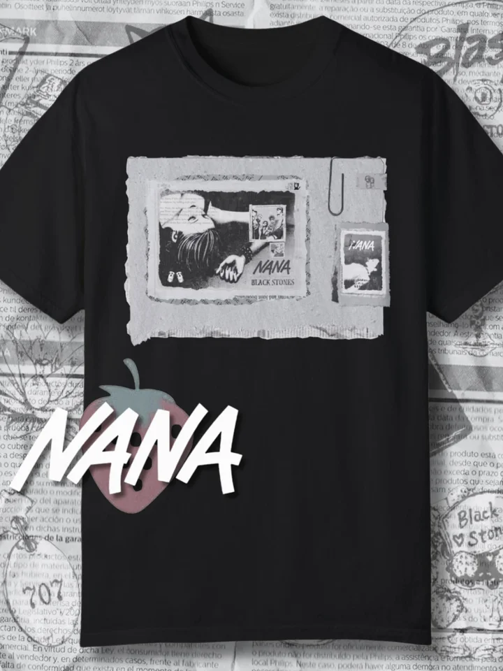 Nana Anime Manga T tričko exkluzívne fanúšikovia Fit Fit