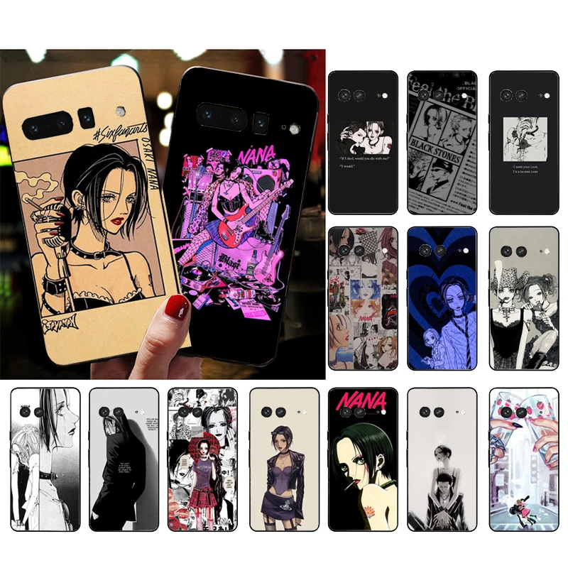 Nana osaki anime telefónny prípad pre Google Pixel 9 Pro XL 8a 8 7 Pro 7a 7 6a 6 Pro Pixel 4 3 xl 5 6 4a