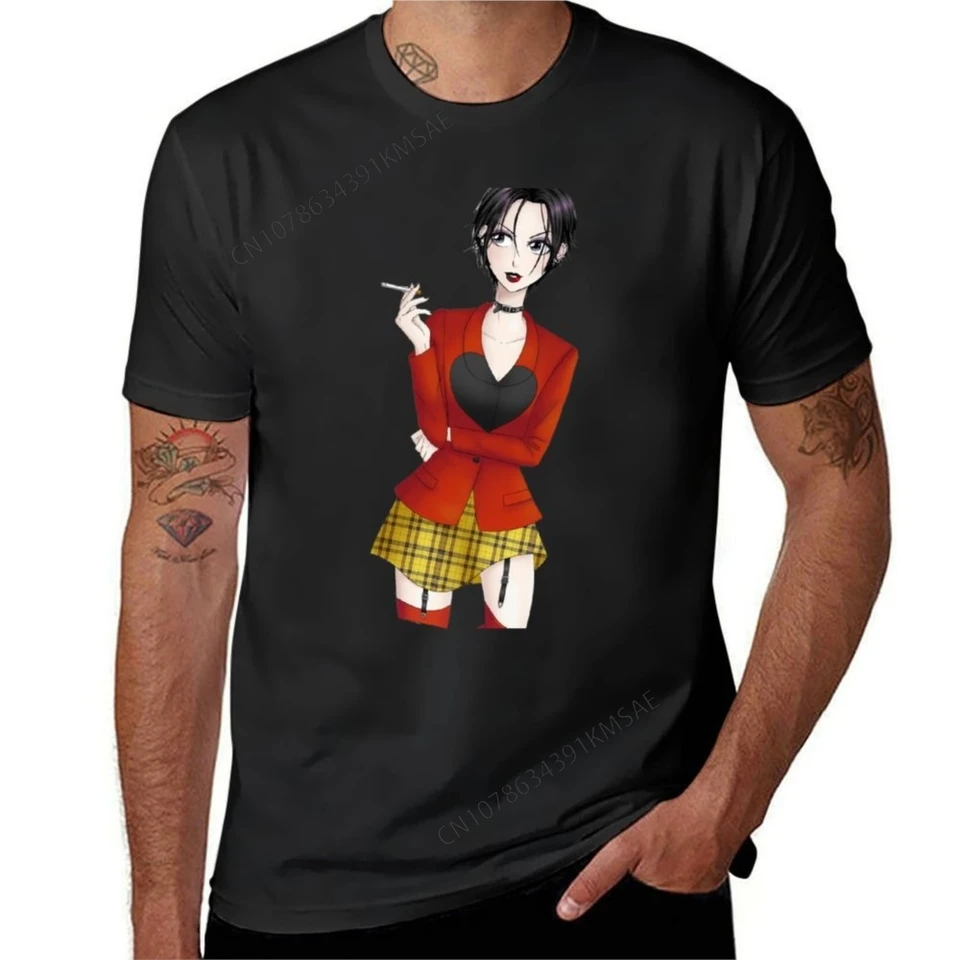 Nana osaki tričko estetické oblečenie Tops Pánske vtipné tričká