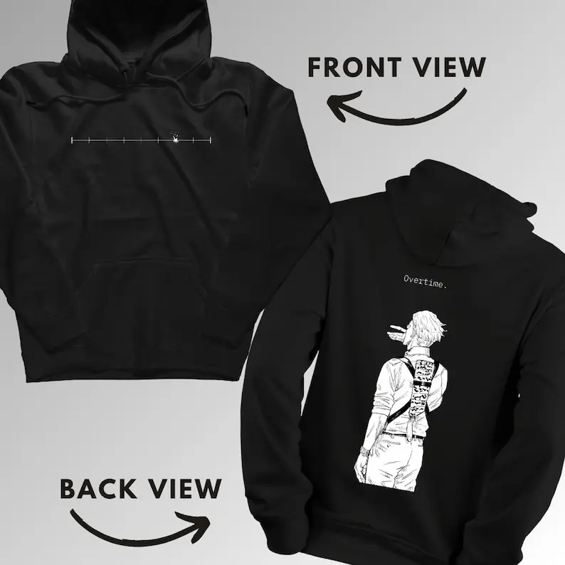 Nanami Kento Jujutsu Kaisen Hoodie Anime Trendy Manga Clothing JJK Merchandise Unisex Casual Wear