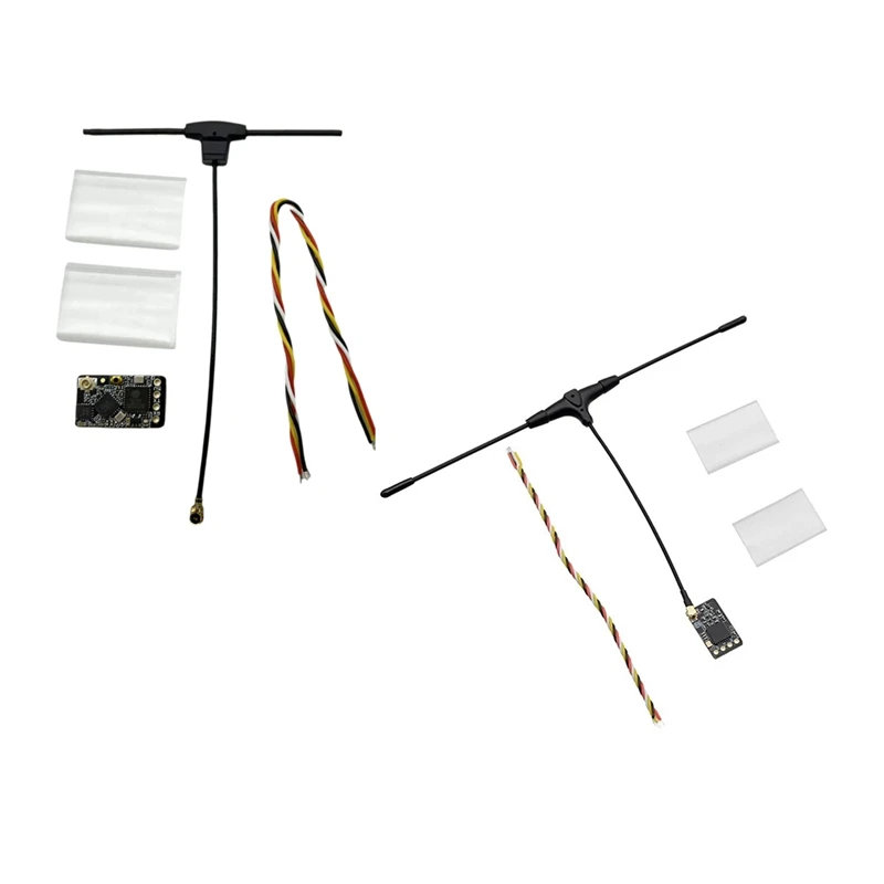 Nano Rx prijímač s T-Antenna pre Jumper T-Pro Radiomaster TX16S FPV RC Racing Drone RX