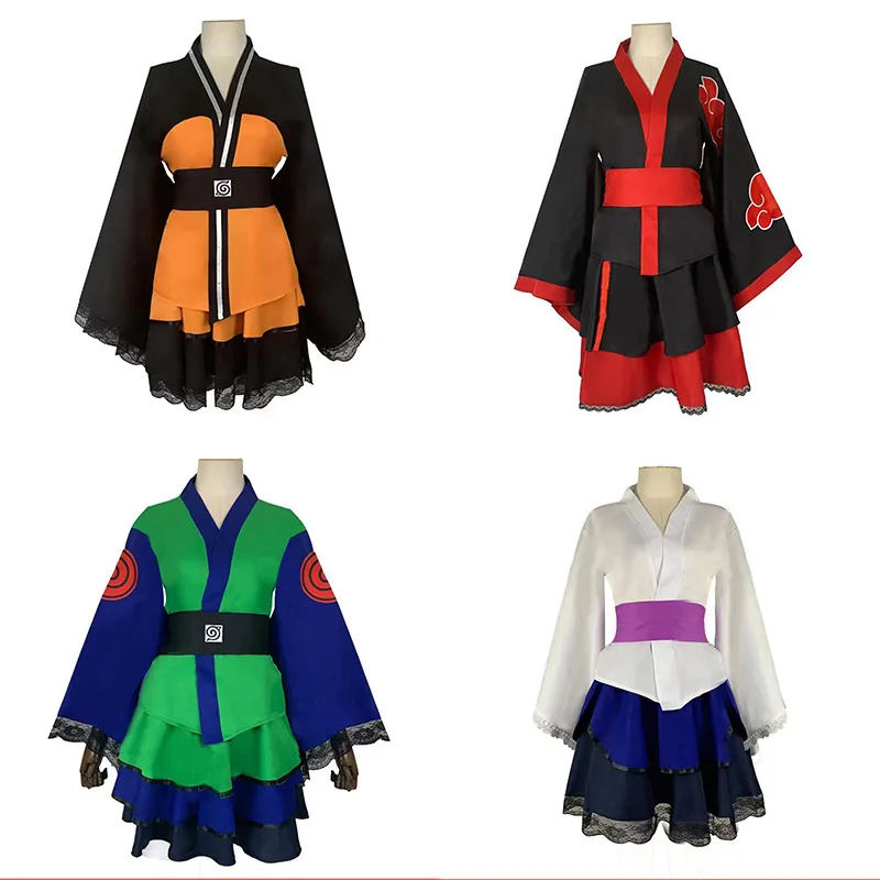 Naruto Akatsuki Uzumaki Uchiha Sasuke Hatake Cosplay kostým Halloween rekvizity pre anime komiksové oblečenie Kakashi Uniform oblečenie