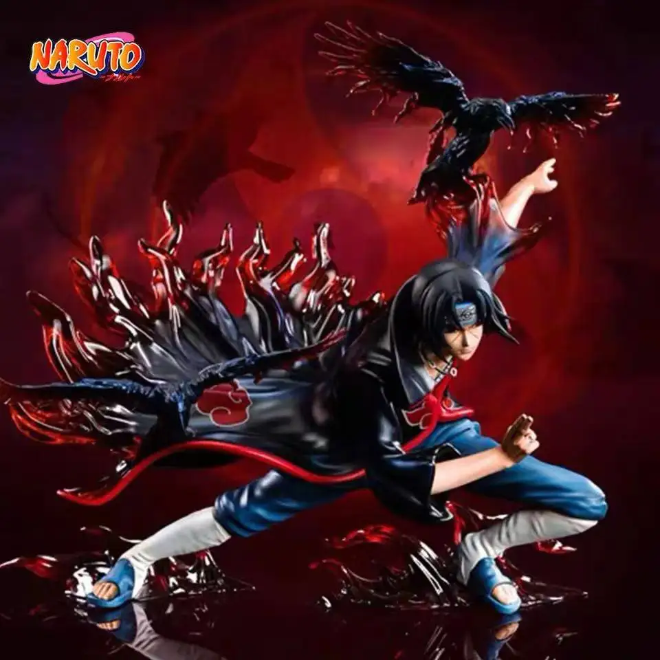 Naruto anime subdukcia Itachi Uchiha akčná figúrka Raven Itachi PVC Model Collection Hračky pre deti darček