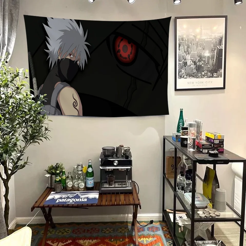 Naruto Hatake Kakashi Retro Flagss