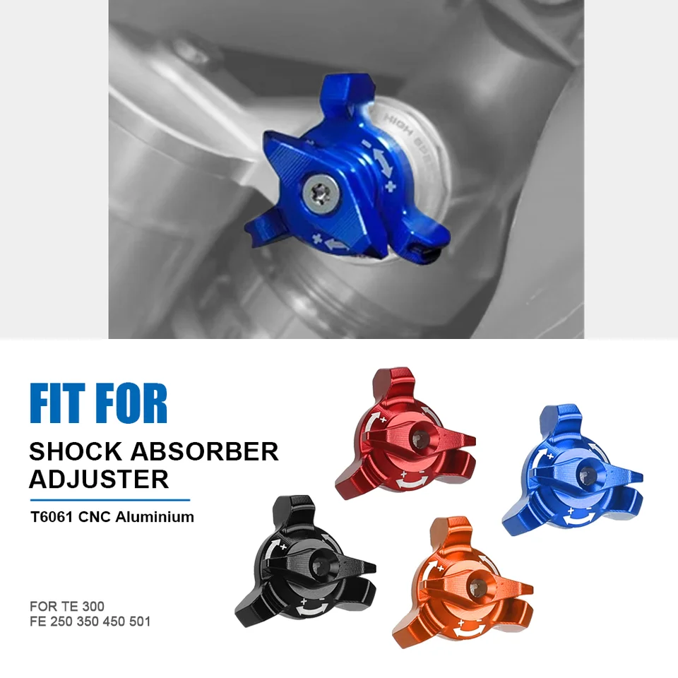 Nastavenie tlmiča zadného tlmiča Husqvarna TE 300 Fe 250 Fe 350 Fe 450 Fe 501 2024 FC FX 350 450 TX300 TC250 IR KIT ADSPER
